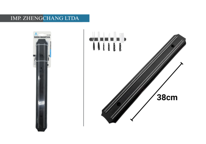 Imán de pared para cuchillos 38cm (x12)