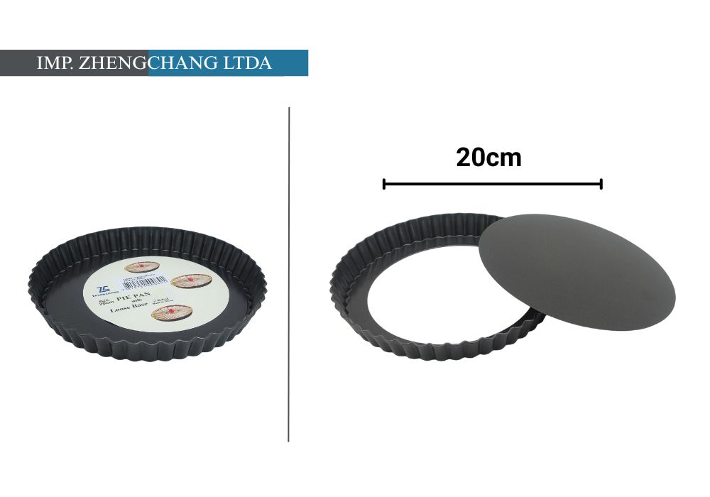 Molde tartaleta desmontable 20cm (x10)